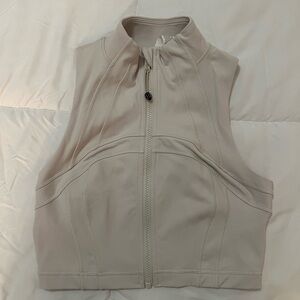 Lululemon Athletica Beige Sleeveless Vest
